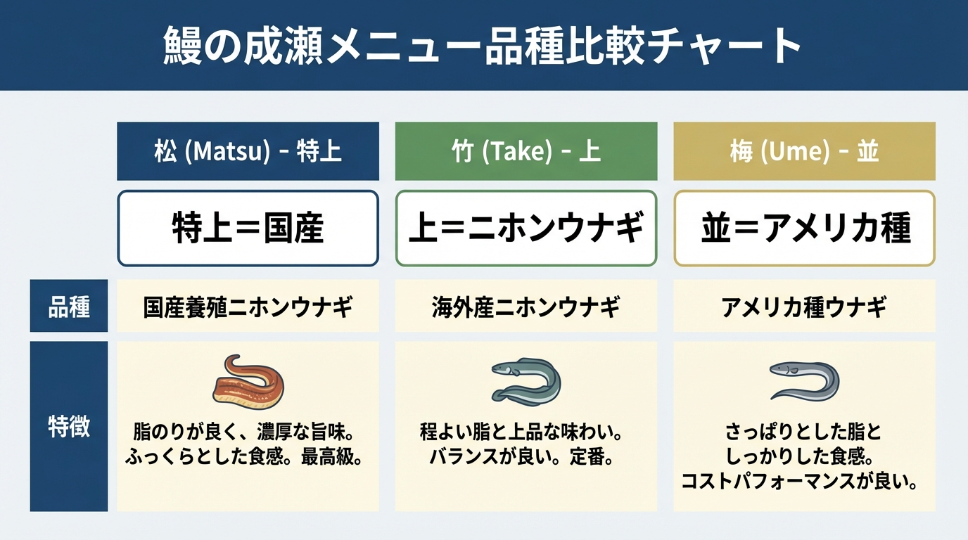 松・竹・梅の品種と特徴比較チャート