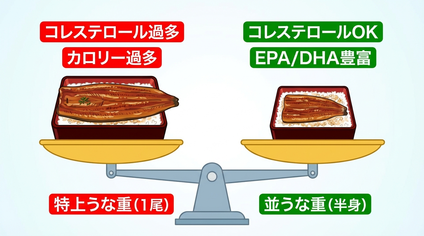 「特上」と「並」の成分バランス比較